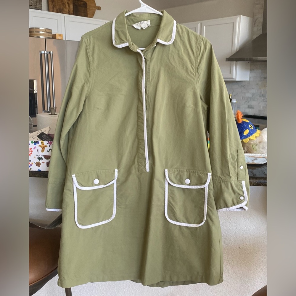 Tuckernuck sage green pomander dress